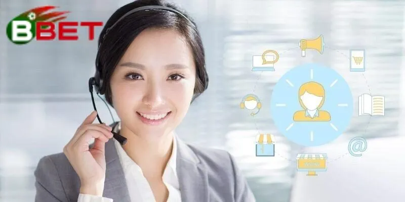 Nhân viên nhà cái BBET hỗ trợ qua nhiều kênh