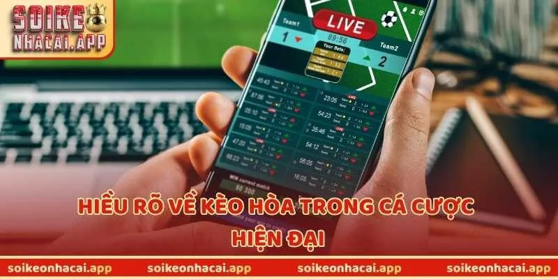 Hiều rõ về kèo hòa trong cá cược hiện đại