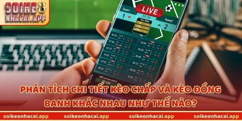 Phân tích chi tiết kèo chấp và kèo đồng banh khác nhau như thế nào?