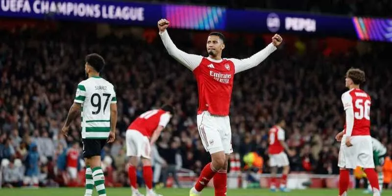 Phân tích thế trận kết quả Arsenal 0-0 Sporting dưới góc độ kiểm soát